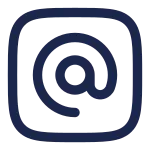 Mention Square SVG Icon